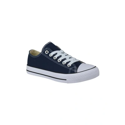 Abbildung von Elara Unisex Sneaker Textil Turnschuh Low top Chunkyrayan 089 A E 4 E6 Navy 38