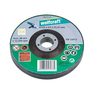 Abbildung von WOLFCRAFT 1623300 Trennscheibe, Winkelschleifer 115, 125, 230mm 2.5mm