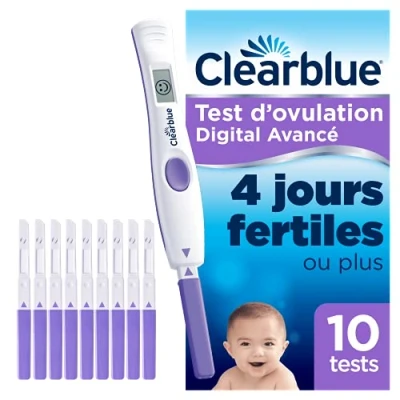 Abbildung von Clearblue Digital Ovulation Test 4 Days 10 Units