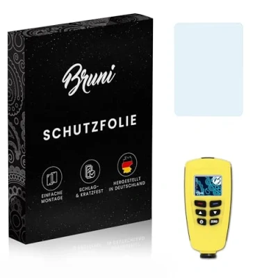 Abbildung von Bruni Schutzfolie kompatibel mit Trotec BB20 Folie, glasklare Displayschutzfolie (2X)