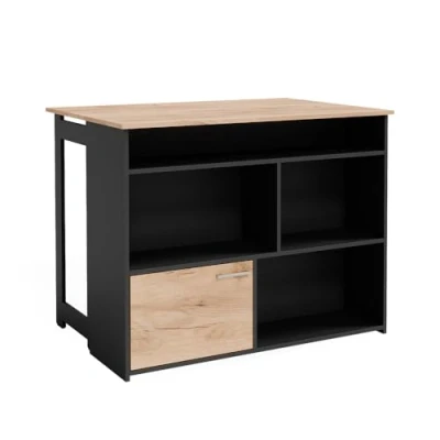Abbildung von Vicco Bartisch Dominic, Goldkraft Eiche/Anthrazit, 116 x 37