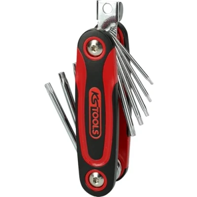 Abbildung von KS TOOLS 158.3510 Winkelschraubendrehersatz Chrom Vanadium Stahl