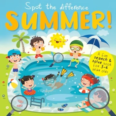 Abbildung von Spot the Difference Summer Time!: A Fun Search and Solve Book For 3 6 Year Olds: Ages 3+ (Spot Collection, Band 14)