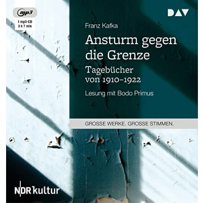 Abbildung von Ansturm gegen die Grenze. Tagebücher von 19101922: Lesung mit Bodo Primus (1 mp3 CD)
