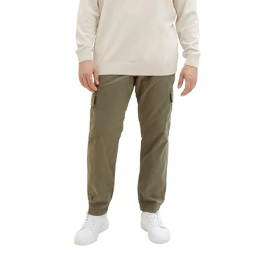 Abbildung von TOM Tailor Cargohose, Herren, Größe: 4XL, Dusty olive green