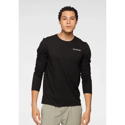 Abbildung von Bruno Banani Langarmshirt, mit Markenbrustprint