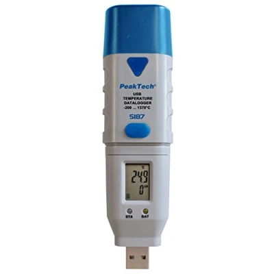 Abbildung von USB Datenlogger Typ K Temperatur 200 ... 1300C 32000 Punkte