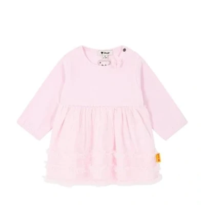 Abbildung von Steiff Kleid EU Größe 80 Ballerina, Mädchen Kleid, Kinderkleid für jeden Anlass, lockere und Bequeme Passform, waschmaschinenfest