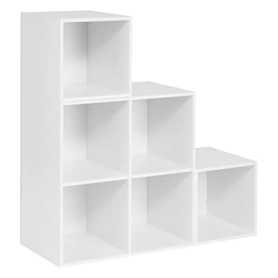 Abbildung von Woltu Bücherregal, 1 tlg., Würfelregal Schrank mit 6 Fächern, 90x90x30cm