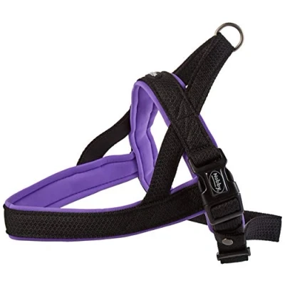Abbildung von Nobby Norwegergeschirr Mesh Preno, lila L: 50 64 cm + 42 cm, B: 25/35 mm, 1 Stück