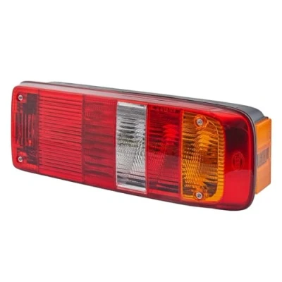 Abbildung von HELLA Heckleuchte Glühlampe 24V Einbau/geschraubt ECE/ADR/GGVS Lichtscheibenfarbe: mehrfarbig Stecker: Rundstecker links Menge: 1 2VP 340 888 011