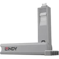 Abbildung von Lindy USB Typ C Port Schloss weiß 40427