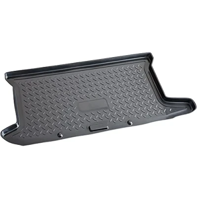 Abbildung von Recambo Kofferraumwanne passend für Toyota Yaris II Typ XP9 2005 2011 passgenau mit Rand