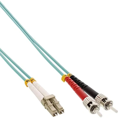 Abbildung von InLine 88520O LWL Duplex Kabel, LC/ST, 50/125µm, OM3, 20m
