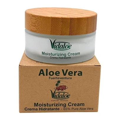 Abbildung von Vidaloe Feuchtigkeitscreme mit Aloe Vera und Olivenöl, 100 ml