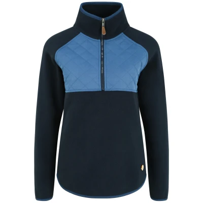 Abbildung von Oxmo Oxmalita Fleecepullover, Damen, Größe: Medium, Insignia blue
