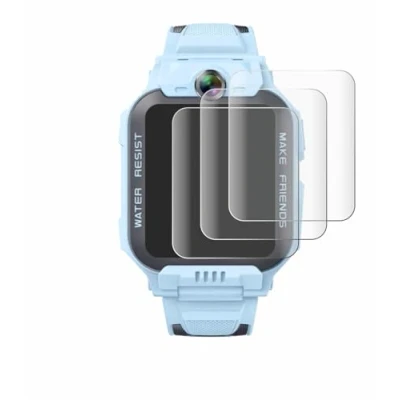 Abbildung von Savvies 4 Stück Full Screen Schutzfolie für Imoo Watch Phone Z7 Cover Displayschutz Folie [3D Curved, Transparent, Anti Fingerabdruck]
