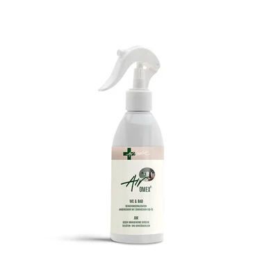 Abbildung von Air Creative® Geruchsneutralisierer Spray für WC, Bad, Toilette &amp; Dusche, Bio Duft Geruchsentferner, chemiefrei materialschonend, lang anhaltender Geruchskiller, einzigartige AIROMEX® Formel