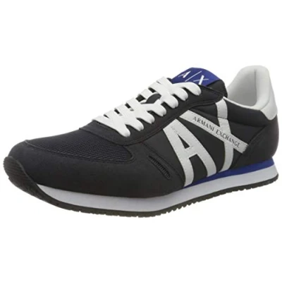 Abbildung von Armani Exchange Sneaker low, Herren, Größe: 46, Navy/white Schuhe