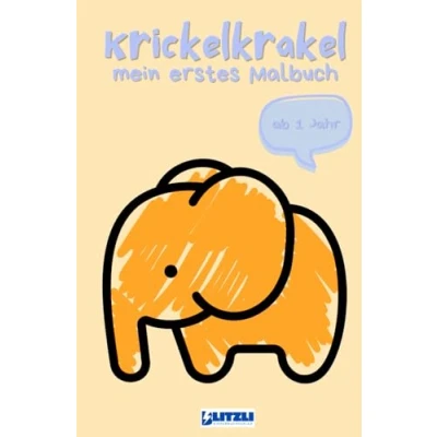 Abbildung von Krickelkrakel mein erstes Malbuch: Malbuch für Kinder ab 1 Jahr