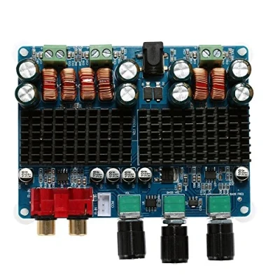 Abbildung von WINGONEER TPA3116 2x50W + 100W 2.1 Dual Channel Power Amplifier Kanal Digital Subwoofer Endverstärkerbrett DC 12V 26V