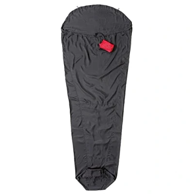 Abbildung von Cocoon Expedition Liner Mumie Hüttenschlafsack (Schwarz ) Schlafsäcke