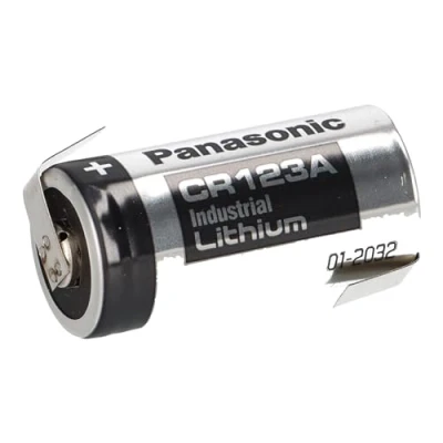 Abbildung von Fotobatterie CR123A Lithium 3V 1400mAh Z Lötfahne