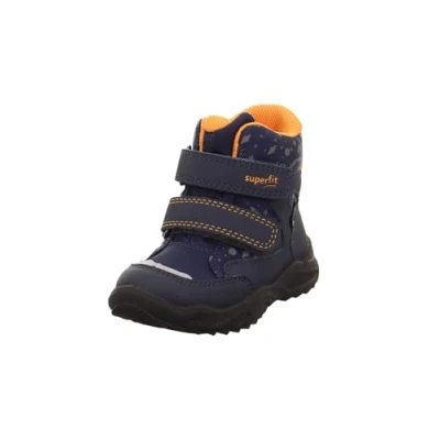 Abbildung von Superfit Jungen GLACIER warm gefütterte Gore Tex Stiefel, BLAU/ORANGE 8020