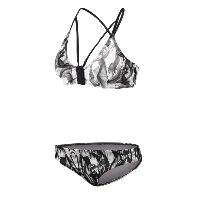 Abbildung von BECO the world of aquasports Beactive X SET Bikini, Damen, Größe: 40, Weiß schwarz