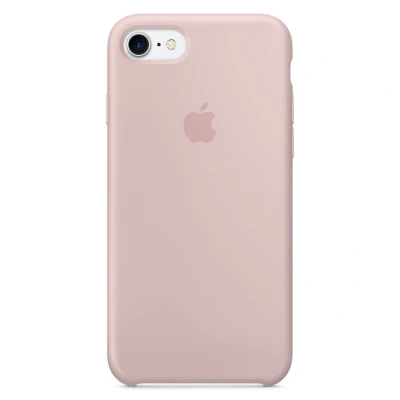 Abbildung von Apple iPhone SE 2022 / 2020 8 7 Backcover aus Silikon Kalkrosa