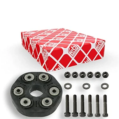 Abbildung von FEBI BILSTEIN 43490 Hardyscheibe 110 mit Schrauben, Unterlegscheiben Muttern BMW: 3 Touring, Limousine, Coupe