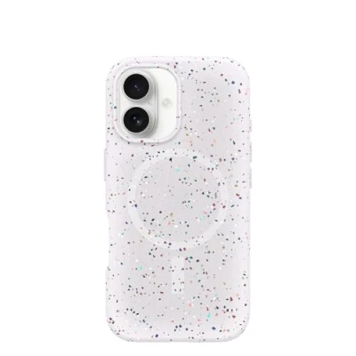Abbildung von OtterBox Symmetry Series Core for MagSafe Hülle für iPhone 16, stoßfest, sturzsicher, ultraschlank, dünne schützende Hülle, 3X getestet nach Militärstandard, Weiß