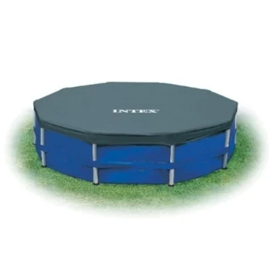Abbildung von Intex Abdeckplane für runde Quick up Pools Easy Set, Ø 4.57 m (15ft)