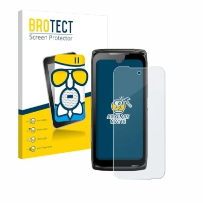 Abbildung von BROTECT Entspiegelungs Schutzglas für Crosscall Core Z5 Schutz Folie Panzerfolie Glas Matt [Extrem Kratzfest 9H, Anti Reflex, Fingerprint]