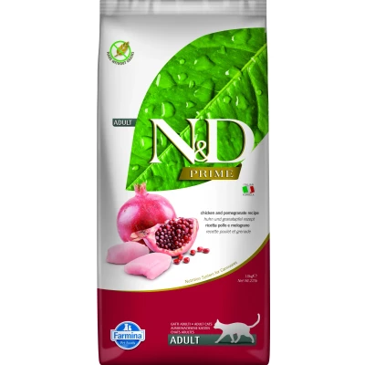 Abbildung von N&amp;D PRIME CAT Adult Huhn &amp; Granatapfel varianten 10 kg