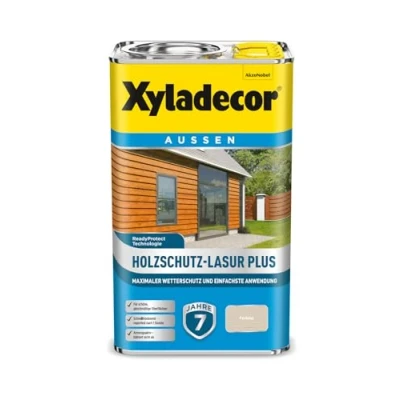 Abbildung von Xyladecor Holzschutz Lasur Plus, 2,5L, farblos