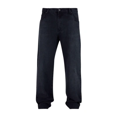 Abbildung von Urban Classics Heavy Ounce Jeans Straight Leg, Herren, Größe: 30, Blackwashed