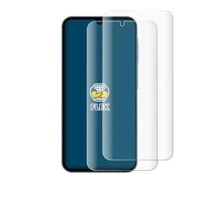 Abbildung von BROTECT 2 Stück Full Cover Schutzfolie für Samsung Galaxy A15 5G Screen Displayschutz Folie [3D Curved, Anti Fingerprint, Kristall Klar]