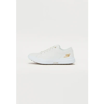 Abbildung von Skechers Performance GO GOLF Drive 6 Golfschuh, Damen, Größe: 36, White/gold trim Schuhe