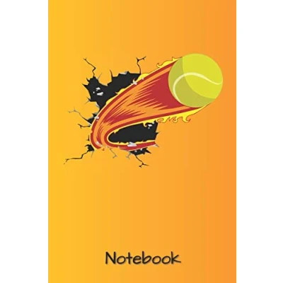 Abbildung von Notebook: Tennis Tennisball A5 Dot Grid (Gepunktet) 120 Seiten Notizbuch Tagebuch Tagesplaner Wochenplaner Planer Geschenk