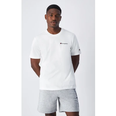 Abbildung von Champion Icons Crewneck Small LOGO Tshirt basic, Herren, Größe: XXL, White