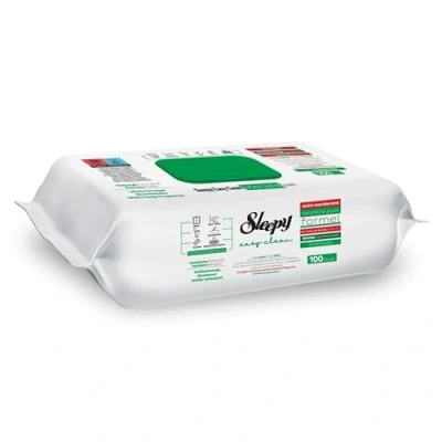 Abbildung von Sleepy Easy Clean Weisse Seife Reinigungstücher 100 Stk (100 tlg)