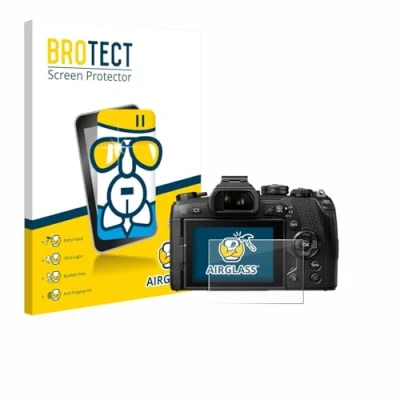 Abbildung von BROTECT Schutzglas für Olympus OM D E M1 Mark II/Mark III Schutzfolie Panzer Folie Glas [Extrem Kratzfest 9H, Anti Fingerprint, Ultra Transparent]