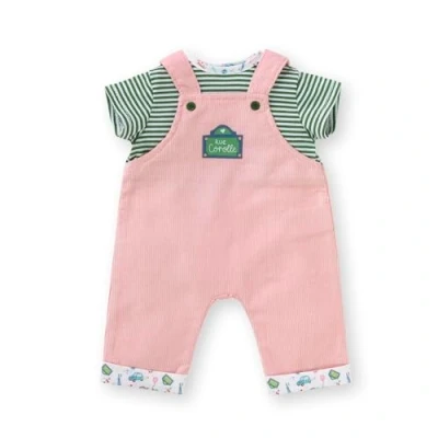 Abbildung von Mon Premier Poupon Shirt und Latzhose, Paris, für alle 30cm Babypuppen, ab 18 Monaten