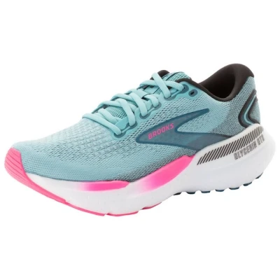 Abbildung von Brooks Glycerin GTS 21 Laufschuh Stabilität, Damen, Größe: 42.5, Moroccan blue aqua pink Schuhe