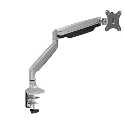 Abbildung von Mount It! Einzelmonitor Arm Schreibtischhalterung Voll beweglich und Gelenkhöhe einstellbar Passend für 53 81cm (21 22 23 24 27 30 32 Zoll) VESA kompatiblen Computerbildschirm