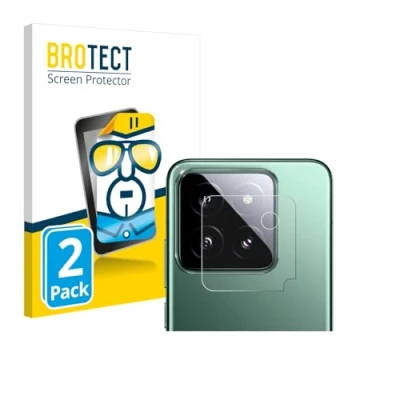 Abbildung von BROTECT (2 Stück Schutzfolie für Xiaomi 14 (NUR Kameraschutz) Displayschutz Folie Ultra Klar