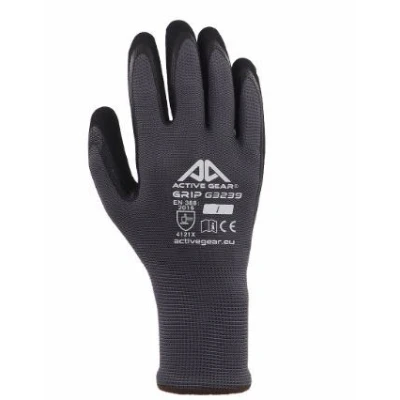 Abbildung von PROFITOOL 0XREK0238/XL Schutzhandschuh schwarz, grau Nitril, Polyester XL