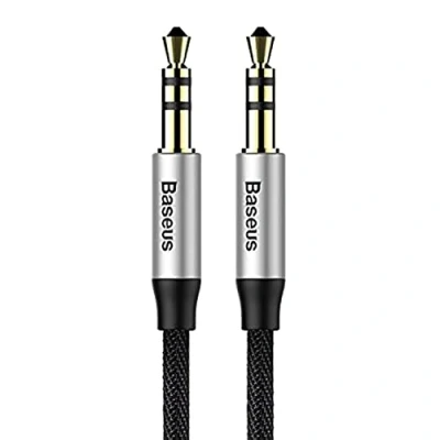 Abbildung von Baseus Audio Yiven M30 Kabel 1M Silber+Schwarz (CAM30 BS1)