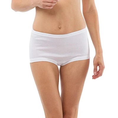 Abbildung von Schöller Taillenslip Basic (5 St) mit auswechselbarem Durchzugsgummi 5er oder 10er Pack